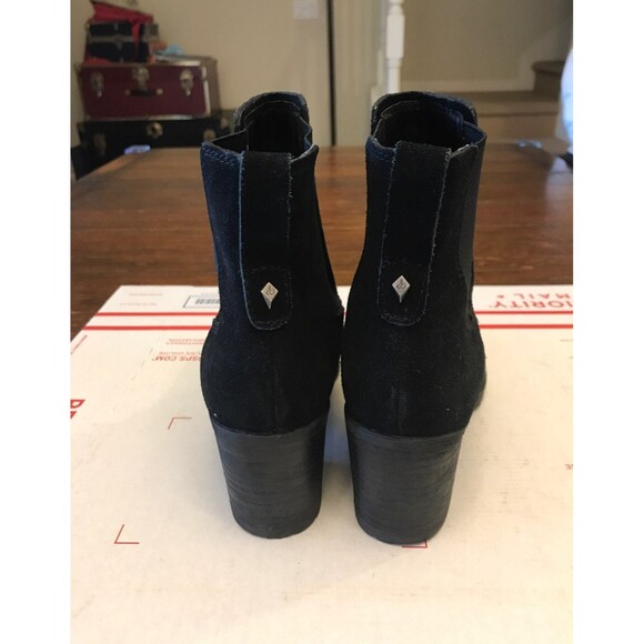 Sam Edelman black suede boots size 7.5 - Picture 4 of 7